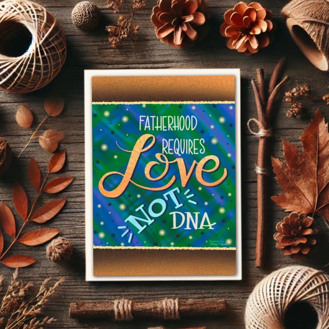 Happy (Step) Vatertag DNA Inspirivity Card Karte (Von Creator hochgeladen)