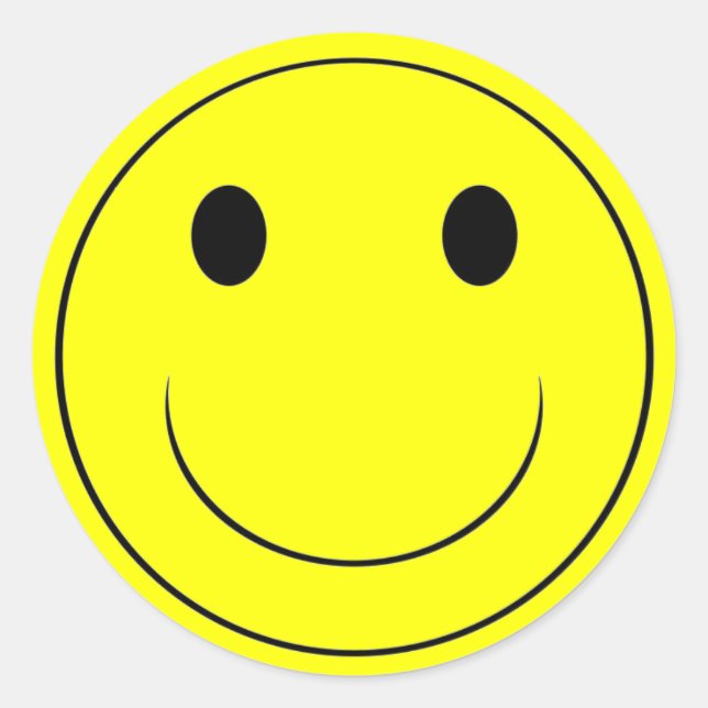 Happy Sticker - EXTRA LARGE (Vorderseite)