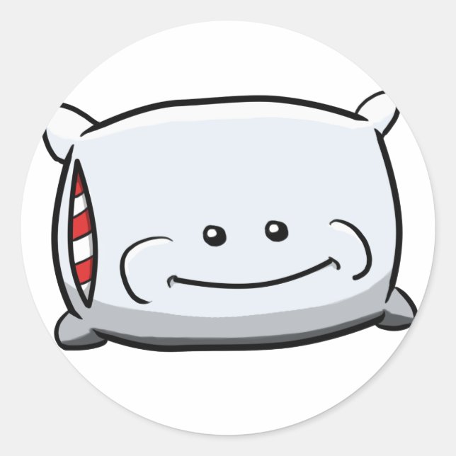 Happy stickers Coussin (Devant)