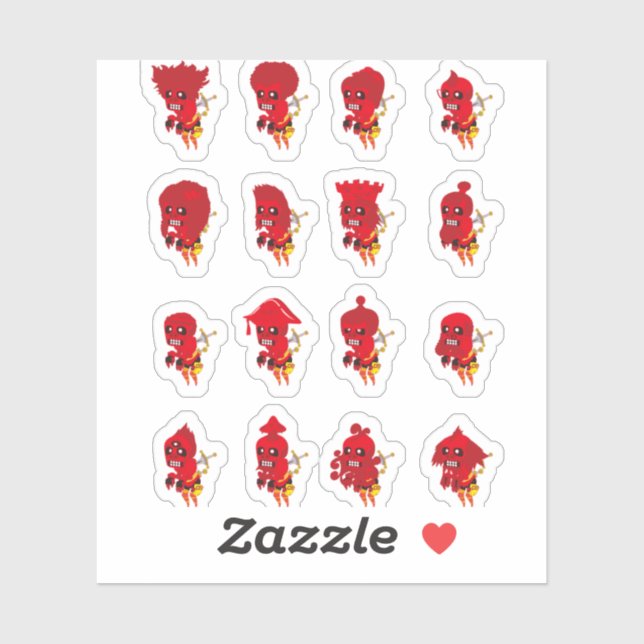 Happy stickers halloween (Feuille)