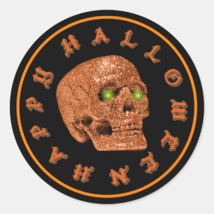 Happy Stickers Parties scintillant Halloween