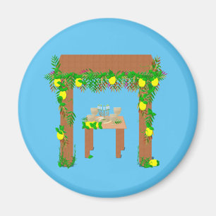 Happy Sukkot Magnet
