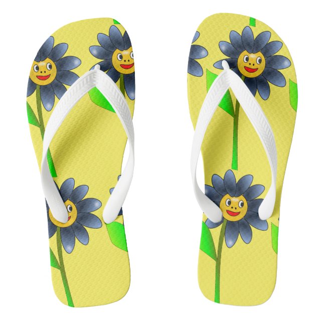 Happy Summer Blume Flip Flops (Fußbett)