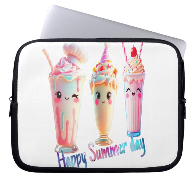 Happy Summer Day Laptopschutzhülle (Vorderseite)