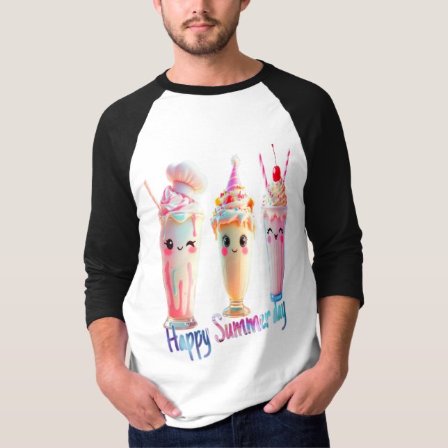 Happy Summer Day T-Shirt (Vorderseite)
