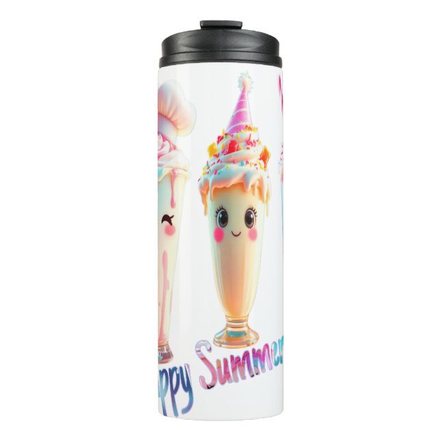 Happy Summer Day Thermosbecher (Vorderseite)