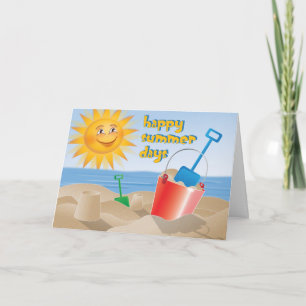 Happy Summer Days Karte