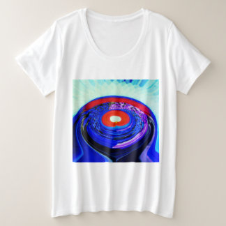 Happy summer days stylish trendy große größe T-Shirt