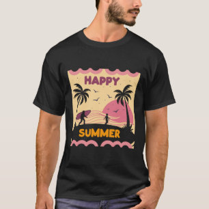 Happy Summer - Unique et tendance design T-shirt