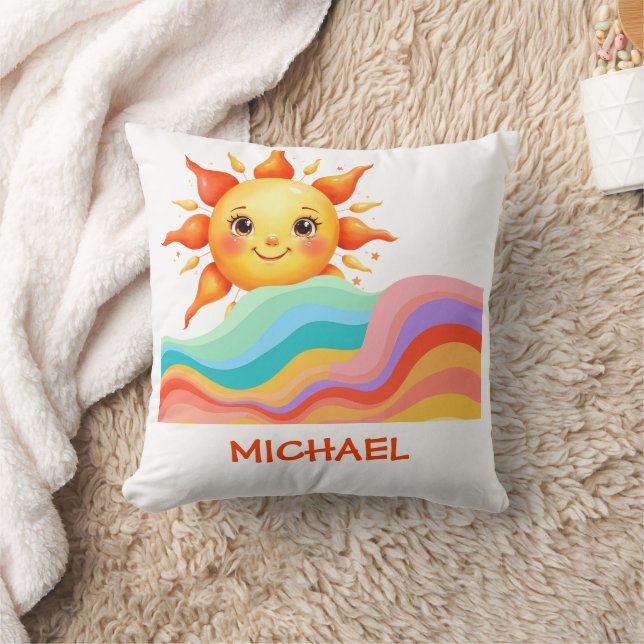 Happy Summer Vibes Kissen (Decke)