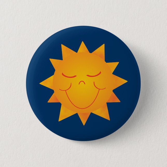 Happy Sun Button (Vorderseite)