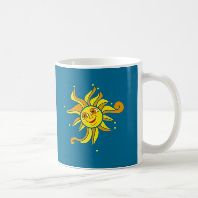 Happy Sun Coffee Tasse (Rechts)