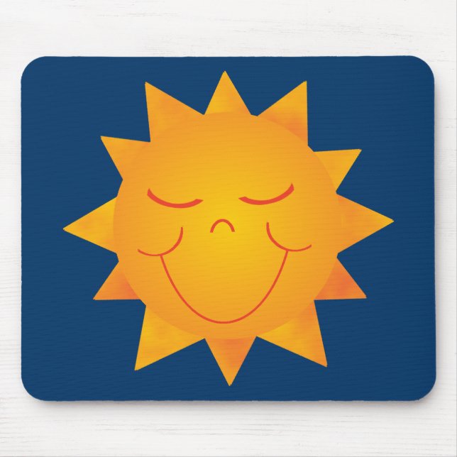 Happy Sun Mousepad (Vorne)