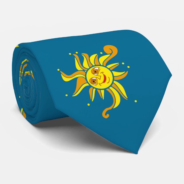 Happy Sun Neck Tie Krawatte (Gerollt)