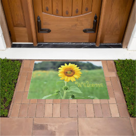 Happy Sunflower Doormat Fußmatte