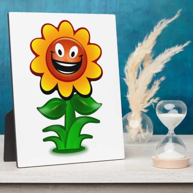 HAPPY SUNFLOWER FOTOPLATTE (Seite)