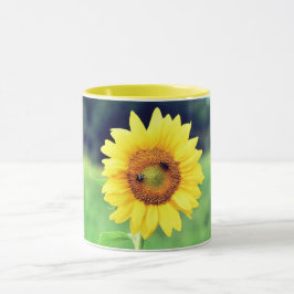 Happy Sunflower Keramik Tasse
