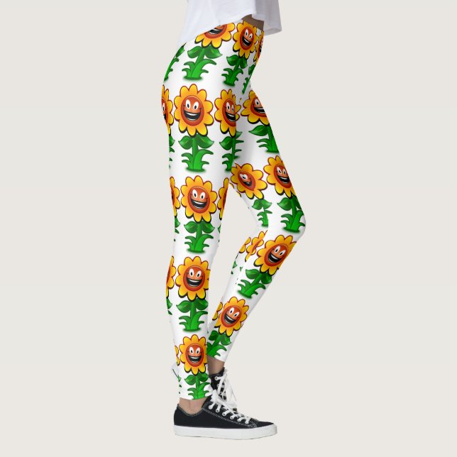 HAPPY SUNFLOWER LEGGINGS (Rechts)