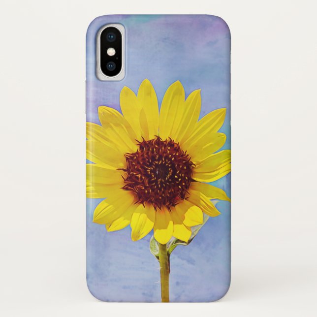 Happy Sunflower Phone Case (Rückseite)