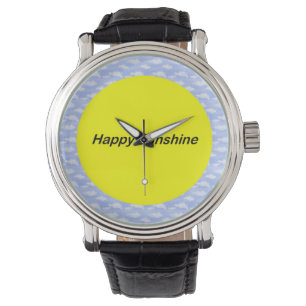 Happy Sunshine Bright Tage vor Armbanduhr