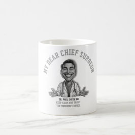 Happy Surgeon Cartoon Print For Gifts Kaffeetasse