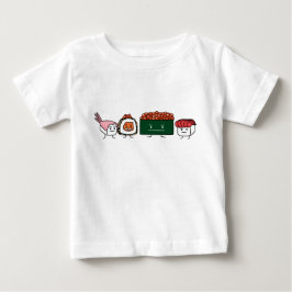 Happy Sushi Brothers Reis Japanischer Garnelenlach Baby T-shirt