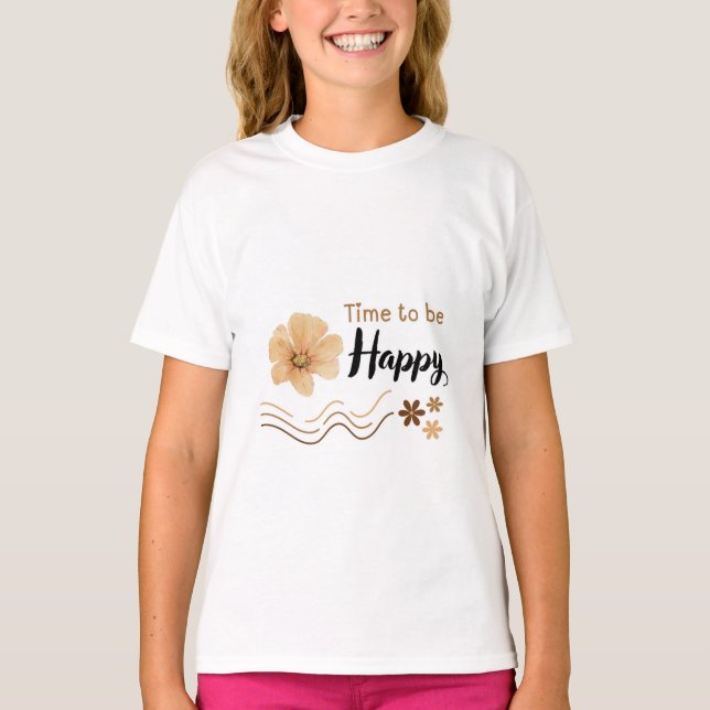 happy t-shirt (Vorderseite)