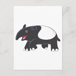 Happy Tapir Postkarte