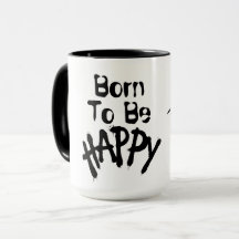 " Happy " Tasse
