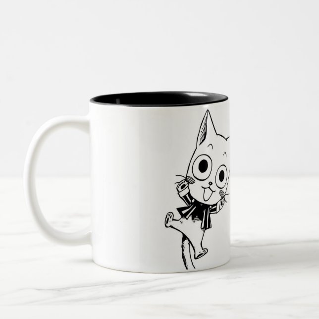 Happy Tasse - Fairy Schwanz Black & White Manga mi (Links)