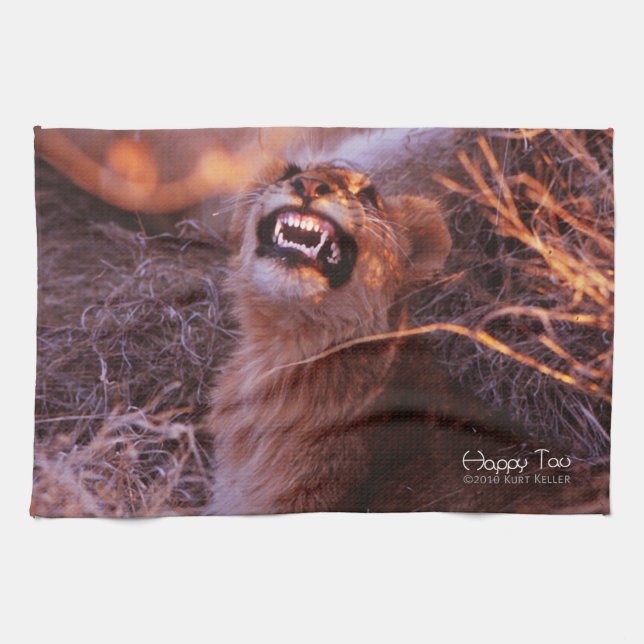 Happy Tau Handtuch (Horizontal)