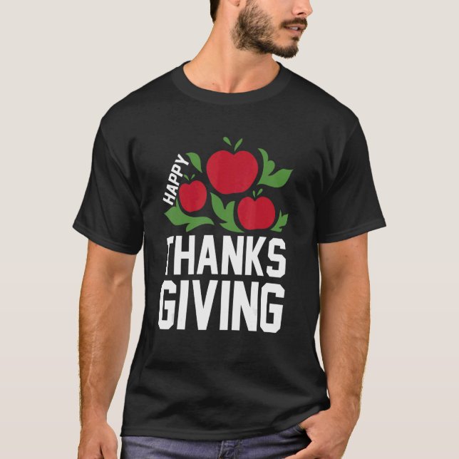 Happy Thanks Giving T-Shirt (Vorderseite)