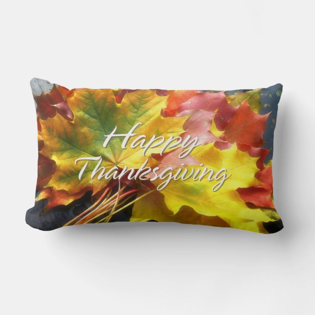 Happy Thanksgiving 7 Kissen (Vorderseite)