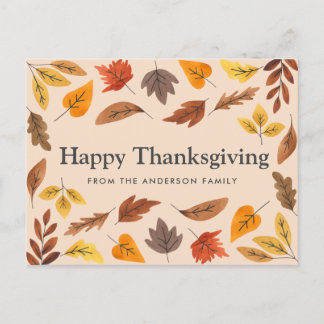 Happy Thanksgiving benutzerdefinierbare Karte