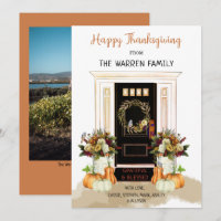 Happy Thanksgiving Black Door | Pumpkins-Foto