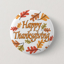 Happy Thanksgiving Button