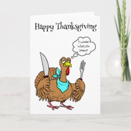 Happy Thanksgiving Card Feiertagskarte
