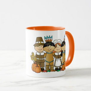 Happy Thanksgiving Children Tasse