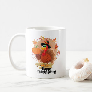 Happy Thanksgiving Coffee Tasse