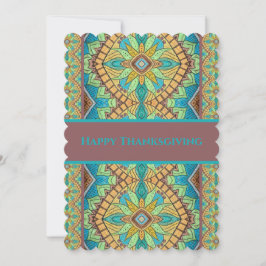 Happy Thanksgiving - Content Mandala Einladung