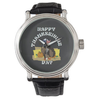 Happy Thanksgiving Day Armbanduhr
