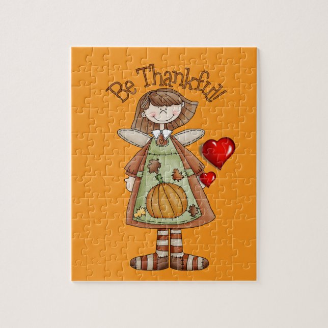 Happy Thanksgiving Day Jigsaw Puzzle  (Vertikal)