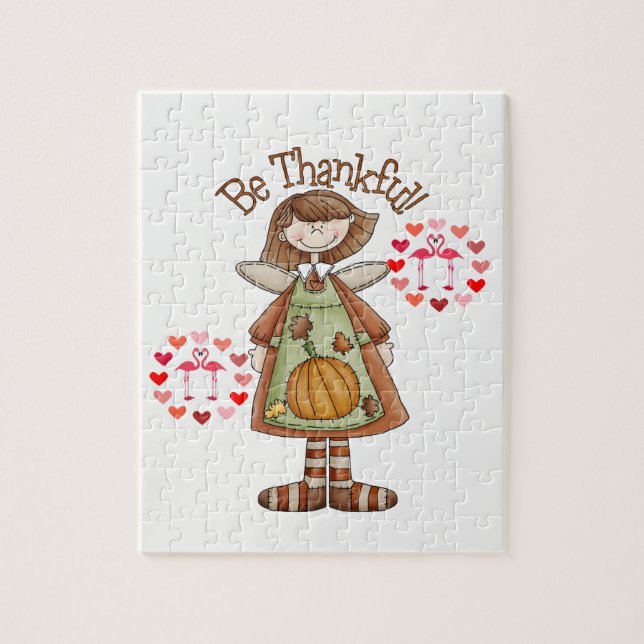 Happy Thanksgiving Day Jigsaw Puzzle (Vertikal)