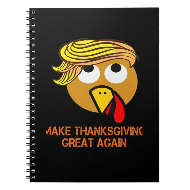 Happy Thanksgiving Day Notizblock (Vorderseite)