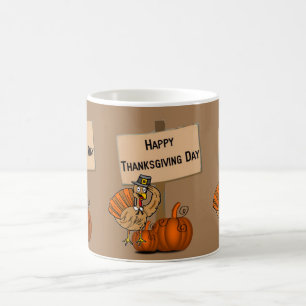 Happy Thanksgiving Day Tasse