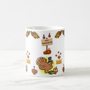 Happy Thanksgiving Day Tasse