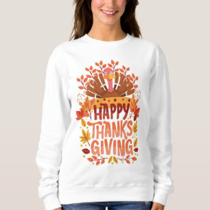 Happy Thanksgiving Erntedank Day Sweatshirt