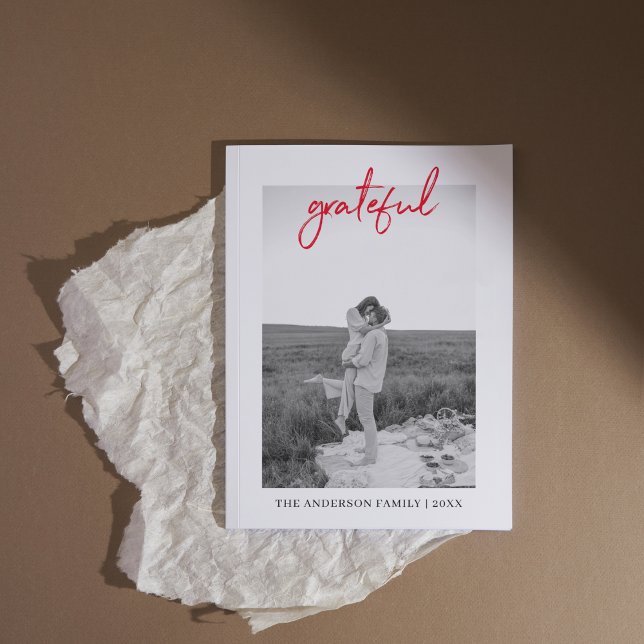 Happy Thanksgiving Family Foto | Dankbar (Von Creator hochgeladen)