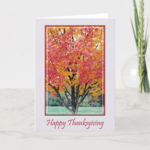 Happy Thanksgiving Feiertagskarte