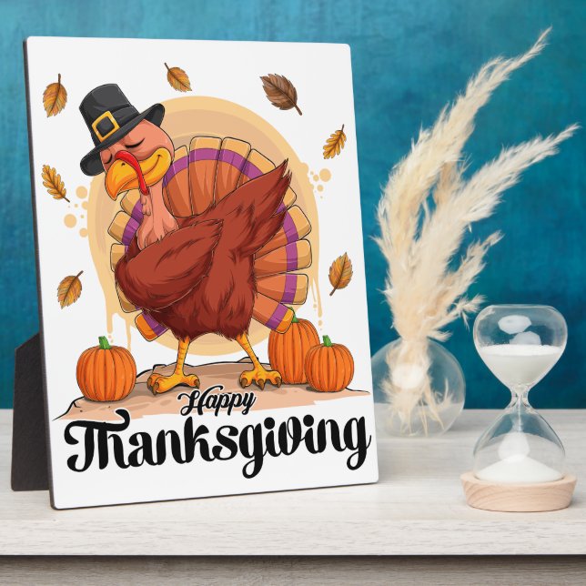 Happy Thanksgiving Fotoplatte (Seite)